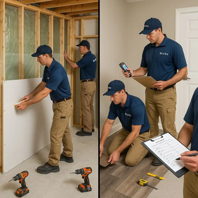Repairs and Reconstruction process in Ripon, WI