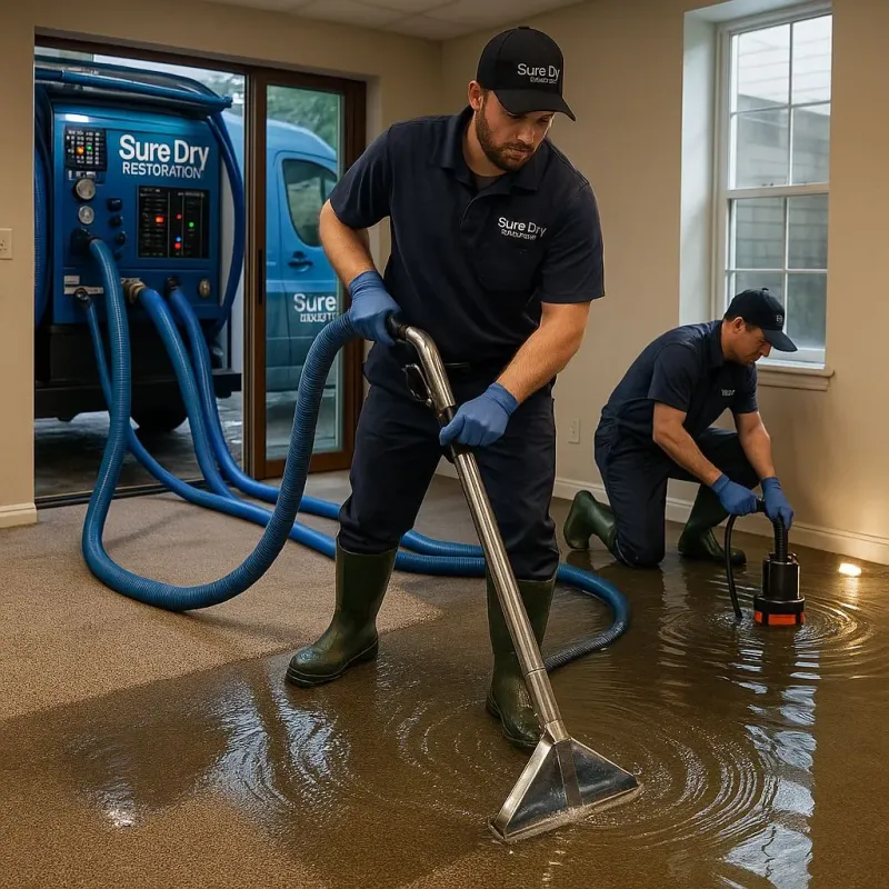 Water Extraction and Removal process in Ripon, WI